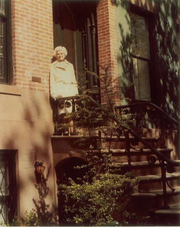 Lois Wilson at 182 Clinton St., Brooklyn, 1960s